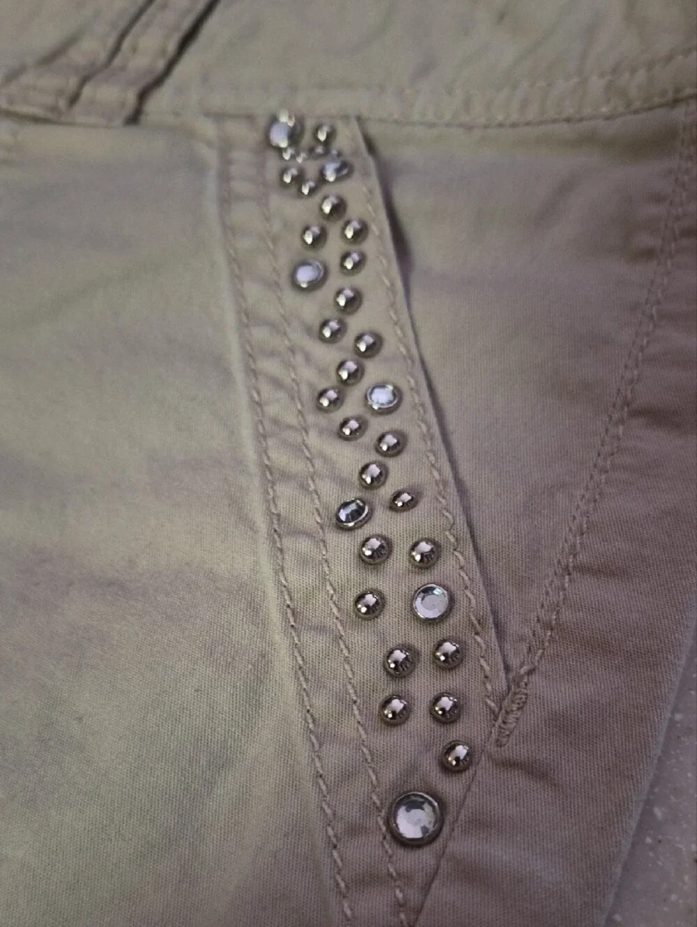 Express shorts khaki